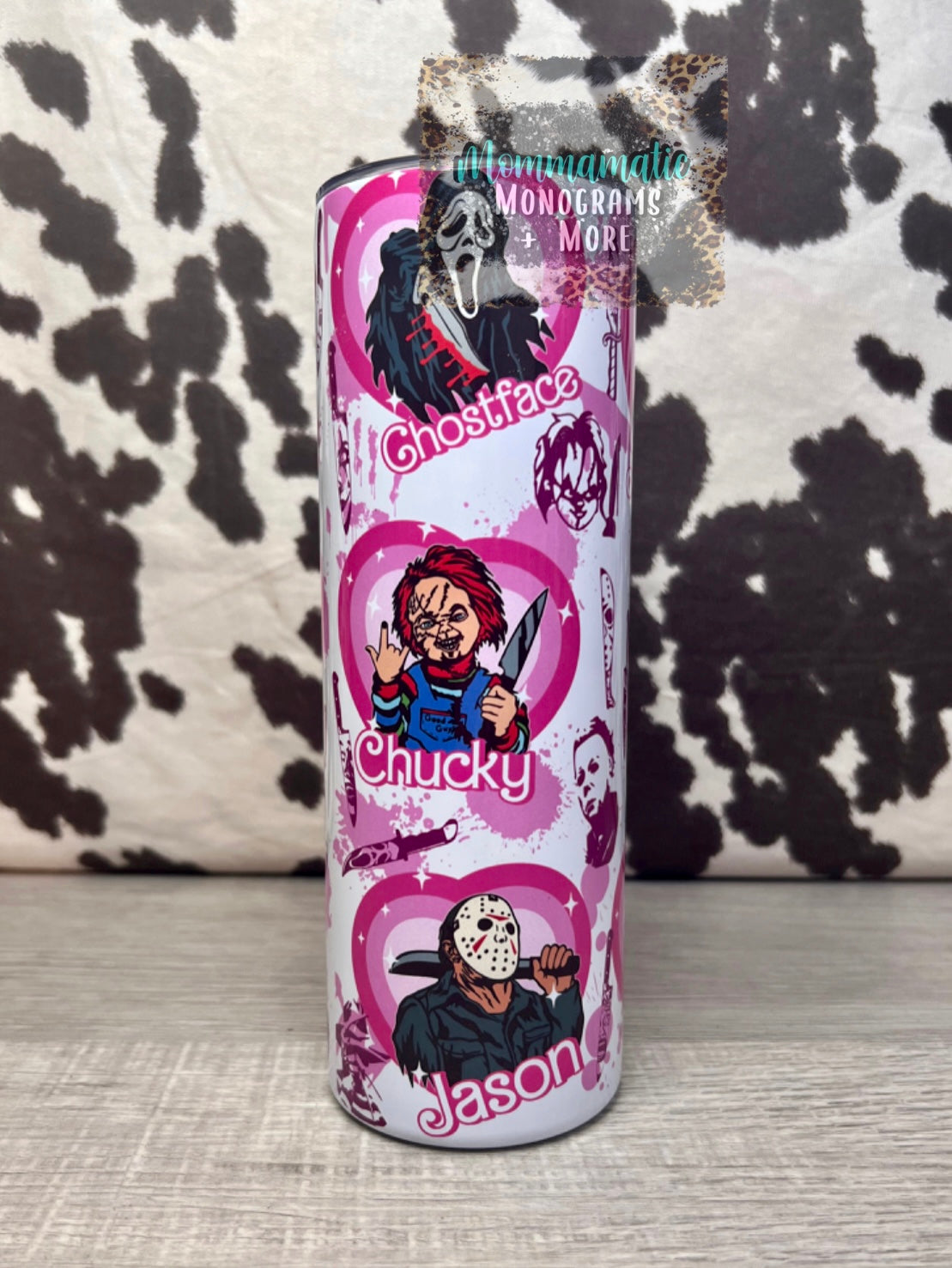 Hearts Of Horror Tumbler