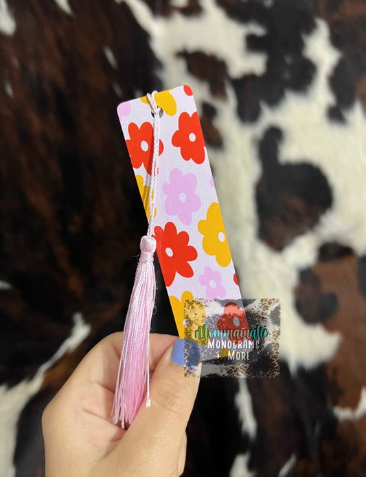 Pink Daisy Bookmark