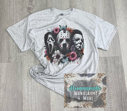 Floral Horror Tee