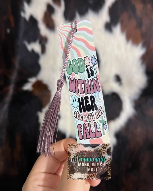God Is Within Her Bookmark