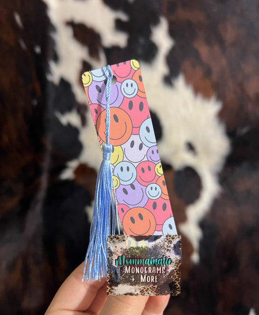 Colorful Happy Bookmark