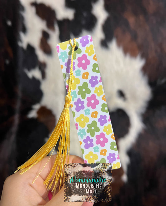 Retro Daisy Bookmark