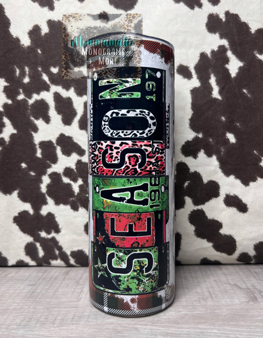 Tis The Season Tumbler