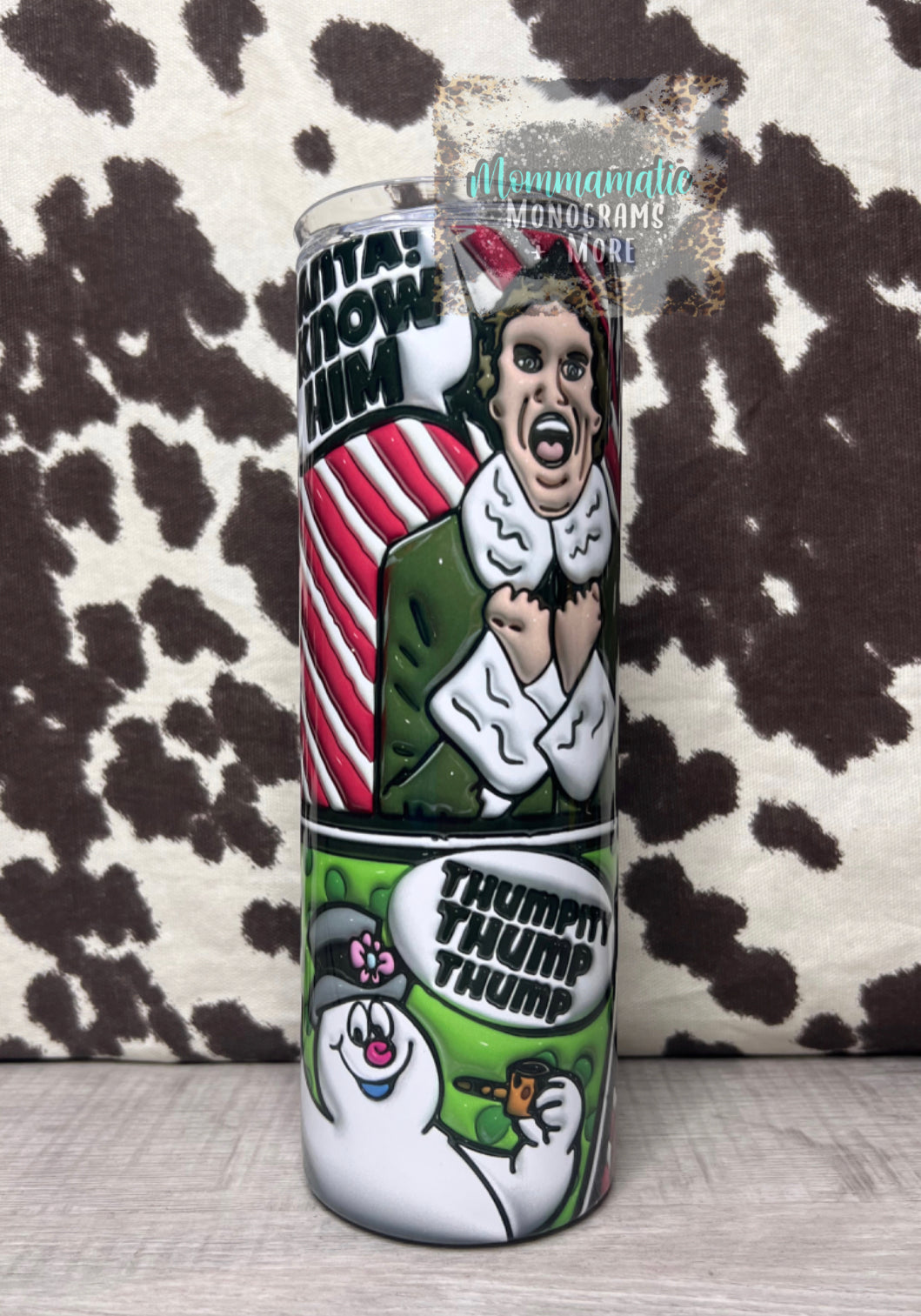 Puffy Christmas Classics Tumbler