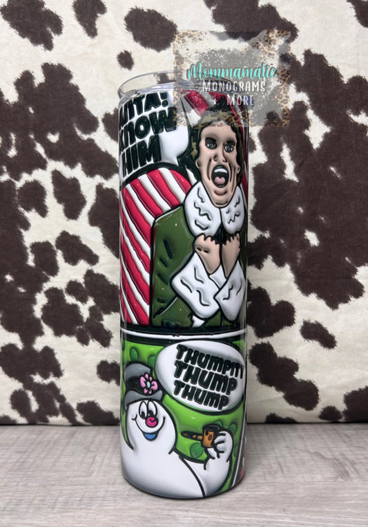 Puffy Christmas Classics Tumbler