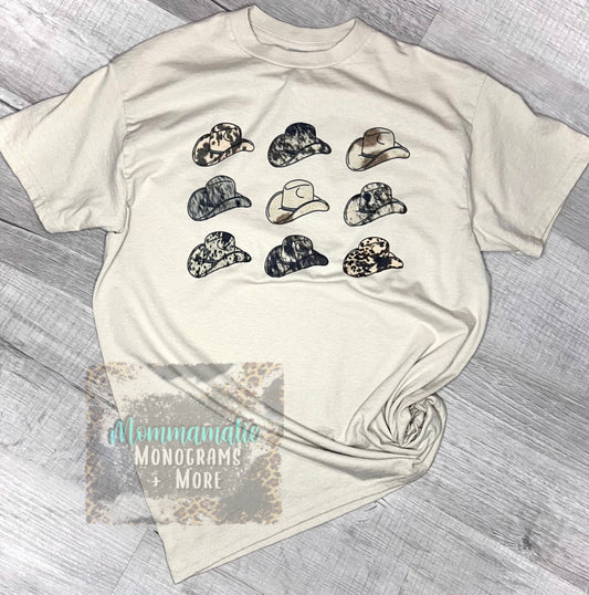 Cowgirl Hat Tee