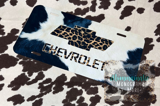 Mommamatic Original Chevrolet License Plate