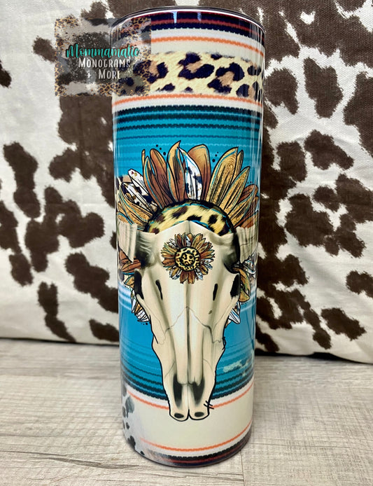 All The Western Bull Tumbler