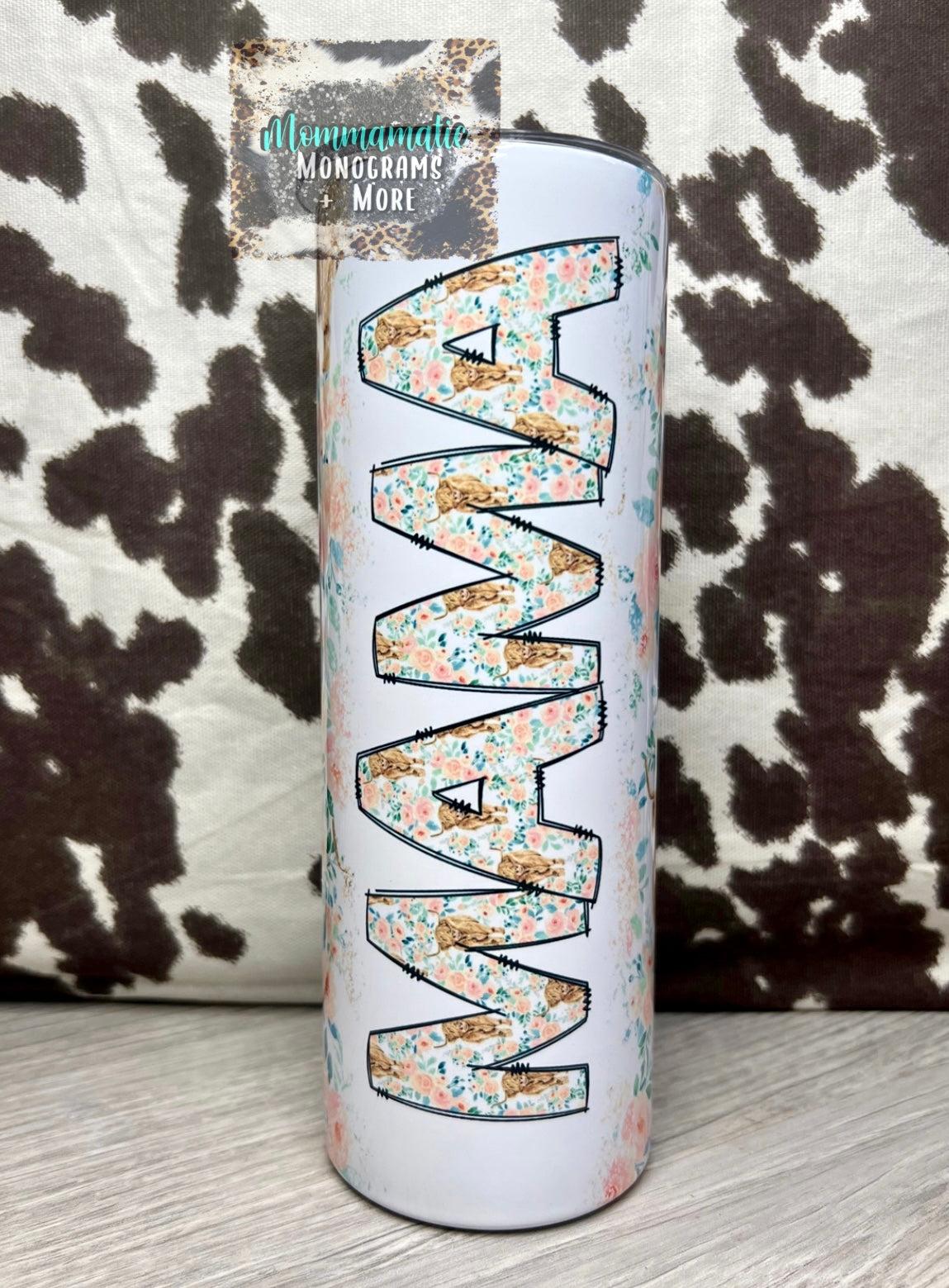 Highland Cow Mama Tumbler