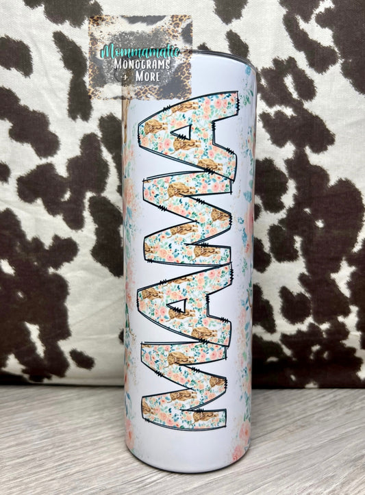 Highland Cow Mama Tumbler