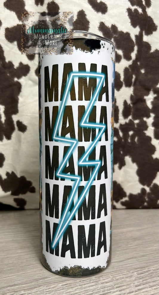 Desert Lightning Mama Tumbler