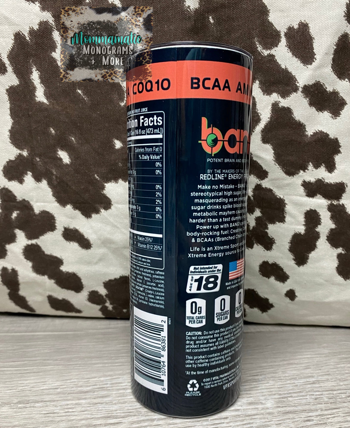 Bang Peach Mango Tumbler