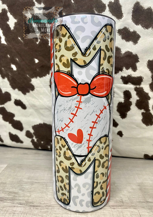 Baseball Mom Tumbler
