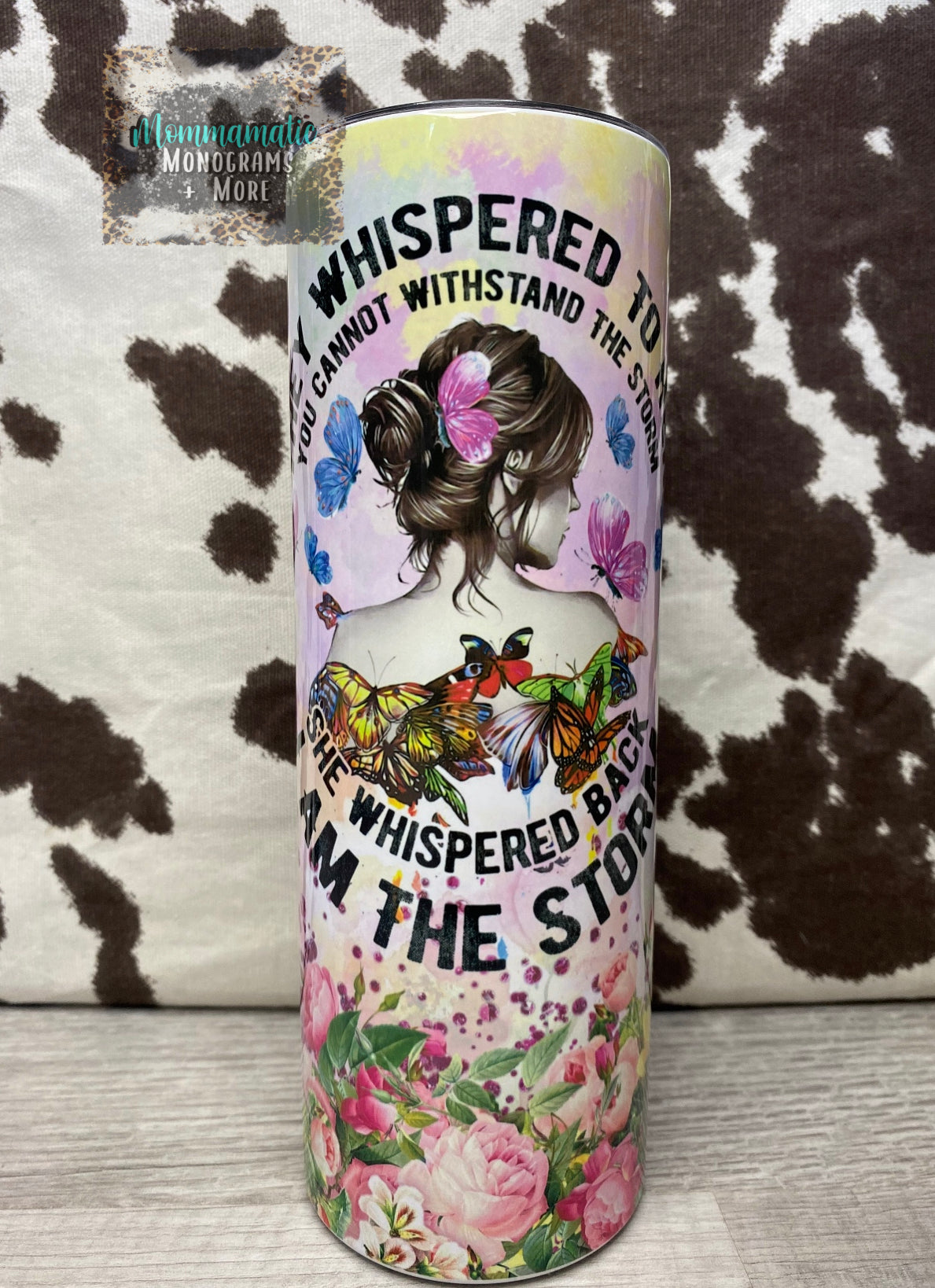 I Am The Storm Tumbler