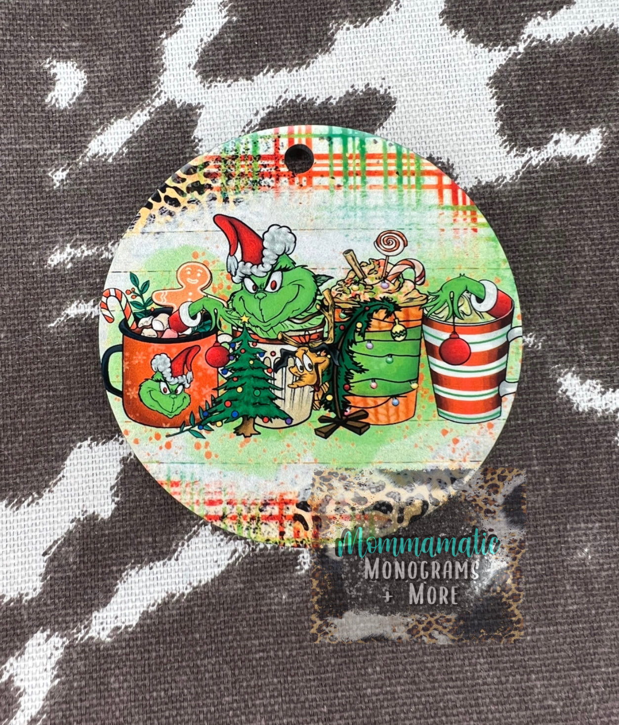 Christmas Coffee Ornament