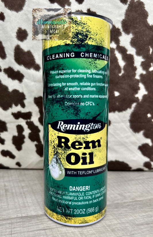 Rem Oil Tumbler