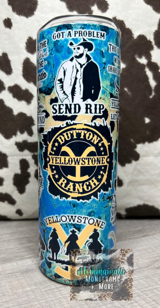 All About Yellowstone Tumbler