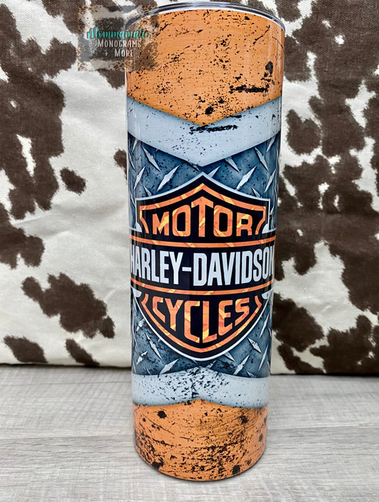 Harley Davidson - Diamond Plate Tumbler