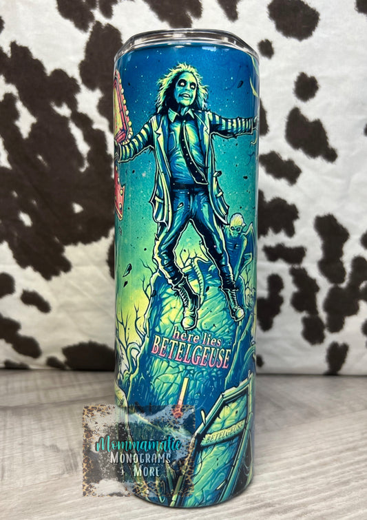 Beetlejuice Tumbler