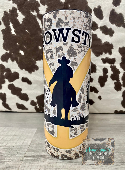 Yellowstone - Silhouette Tumbler