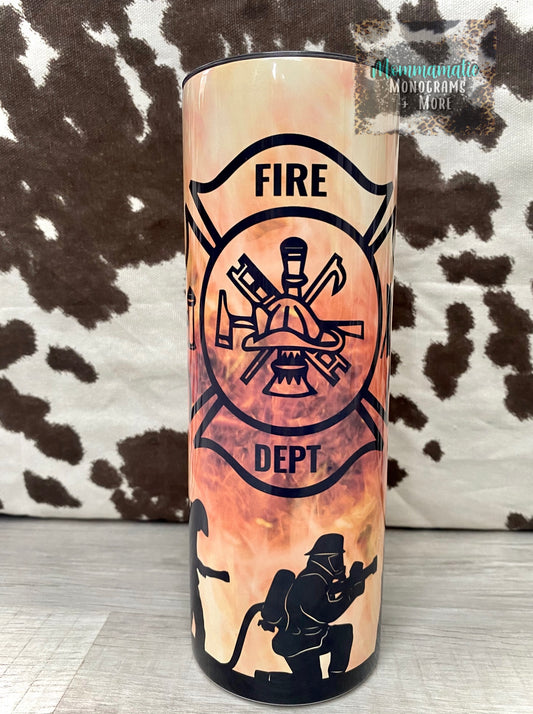 Fire Dept Tumbler