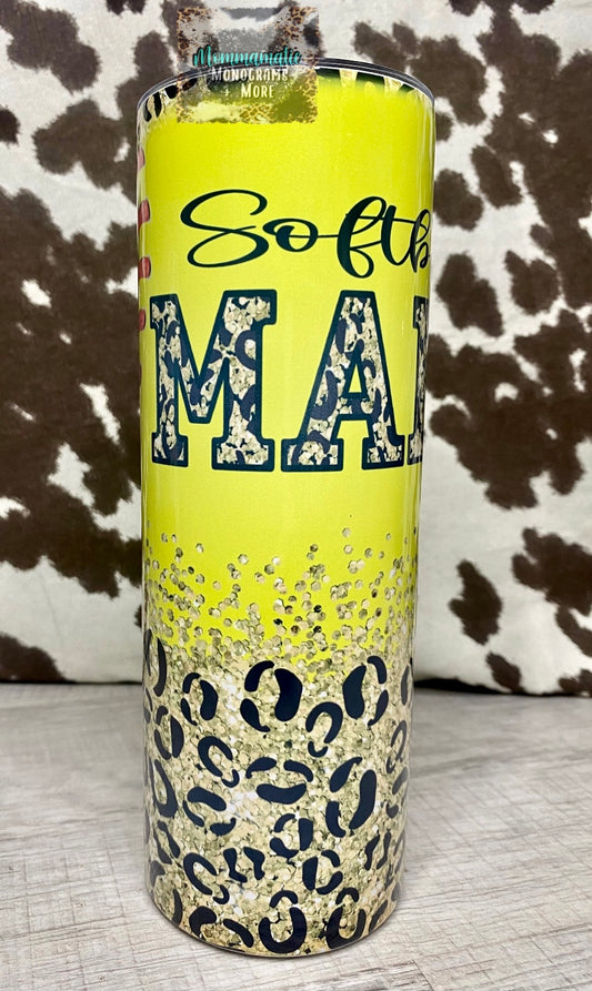 Softball Mama Tumbler