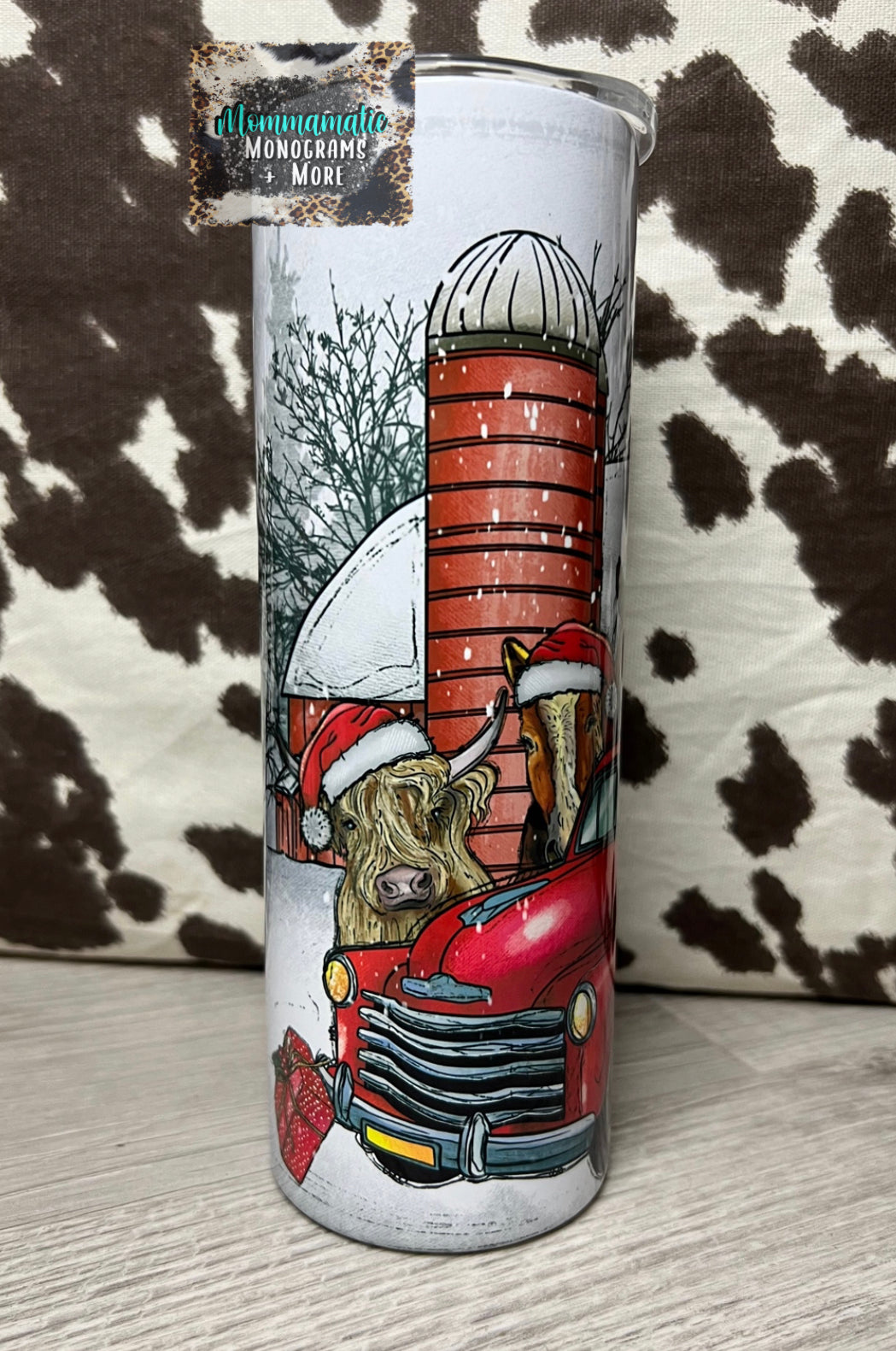 Christmas On The Farm Tumbler