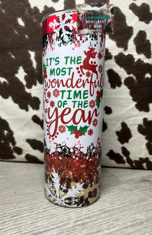 The Most Wonderful Time Of The Year Tumbler