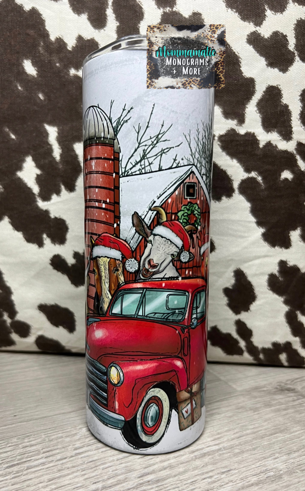 Christmas On The Farm Tumbler