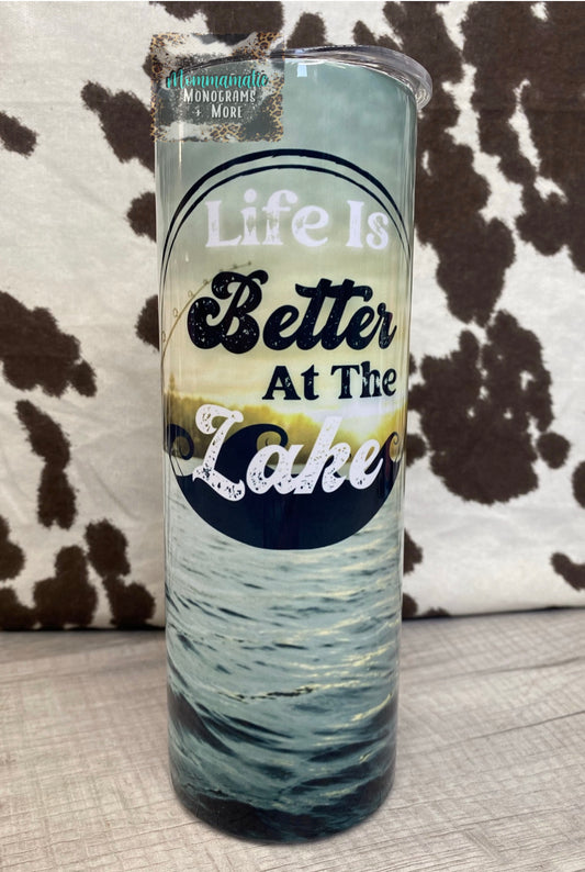Life Is Better On The Lake Tumbler