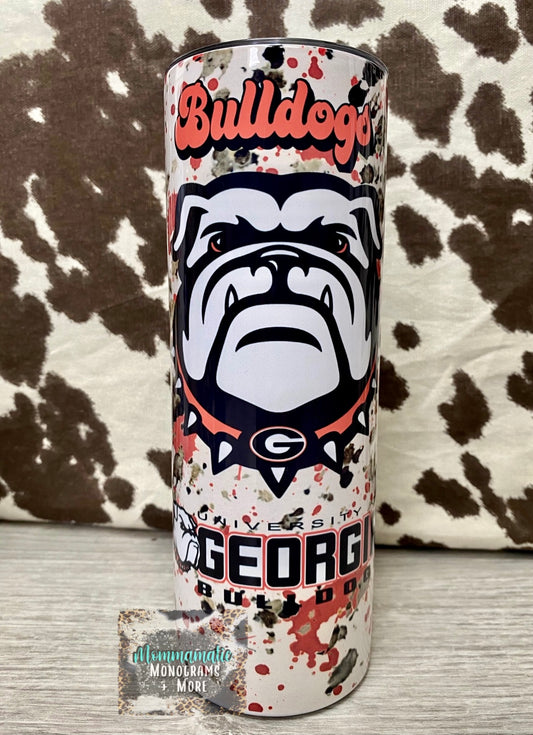 Georgia Bulldogs Tumbler