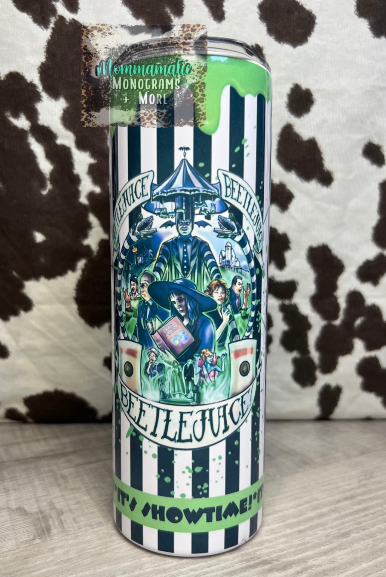 Beetlejuice Tumbler