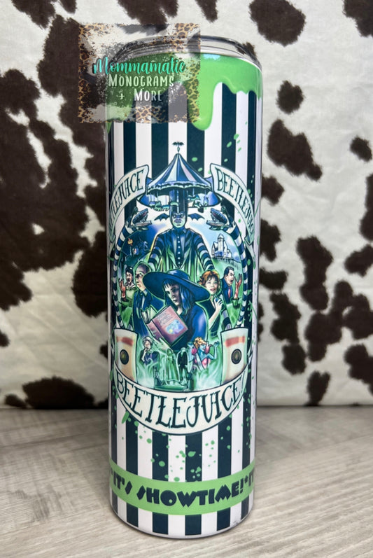 Beetlejuice Tumbler