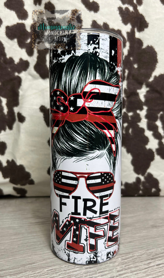 Fire Wife Tumbler