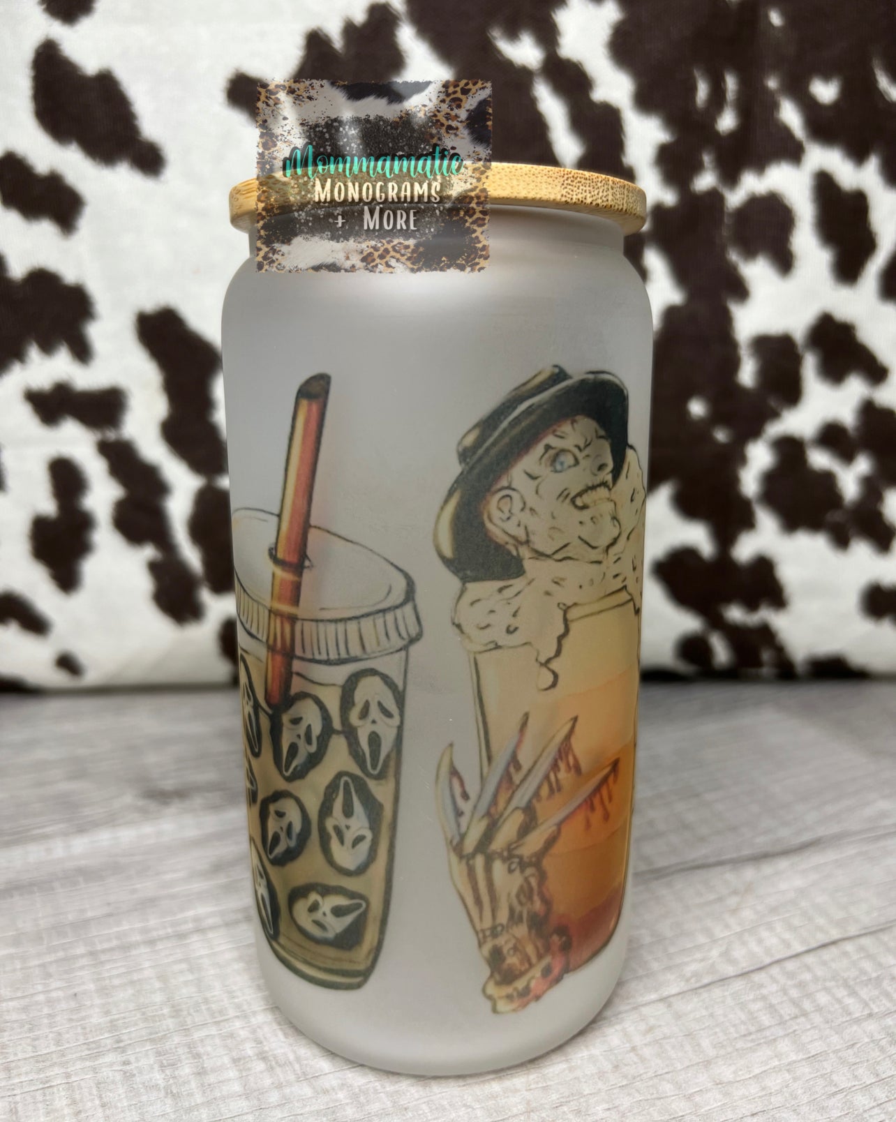 Spooky Coffee Libbey Glass