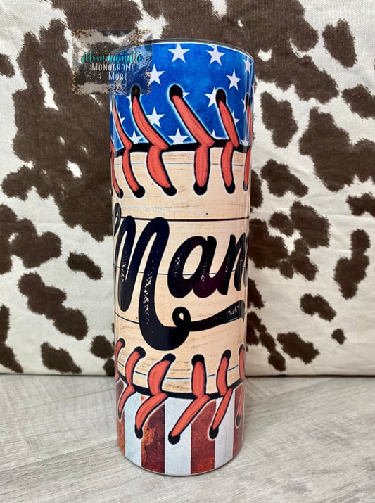 Baseball Mama Tumbler