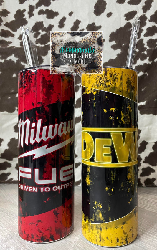 Milwaukee + DeWalt Tumbler