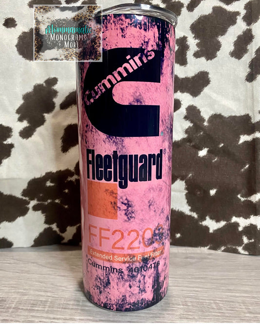 Pink Cummins Tumbler